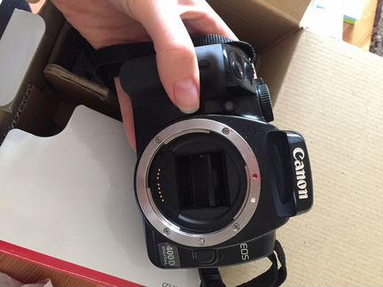 Зеркальный фотоаппарат Canon 400 D, не рабочая туш