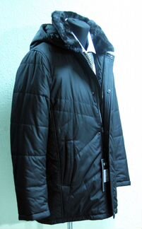 Куртка c мехом норки