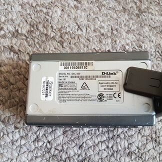 Модем adsl DSL-200 D-Link