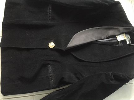 Бархатный пиджак р.50-52