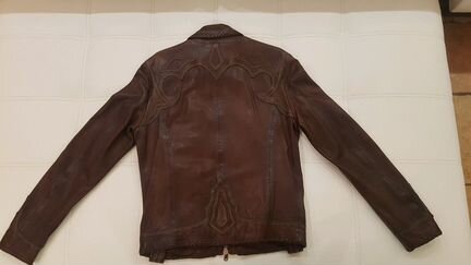 Мужская куртка Iceberg из натуральной кожи