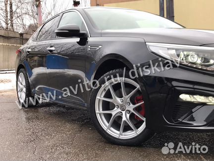 Колёса в сборе HRE серебро R18 для Mazda6