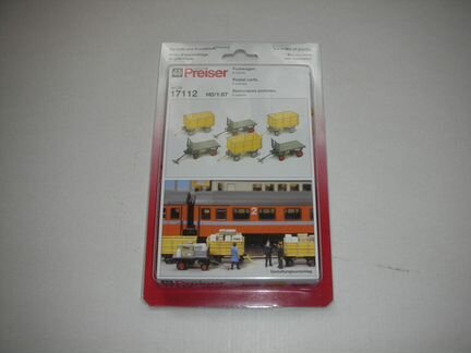 Дополнения для железнодорожного макета Preiser HO