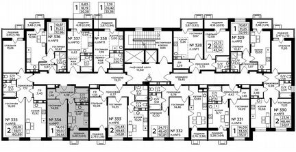 1-к квартира, 34.7 м², 16/17 эт.