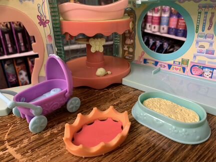 Большой игровой дом набор Littlest Pet Shop