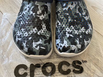 Crocs lite ride камуфляж