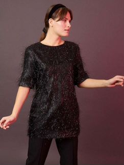 12Storeez Новогодний костюм/туника (топ+платье)
