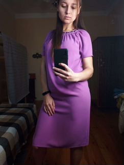 Нарядное Платье/цвет фиолетовый