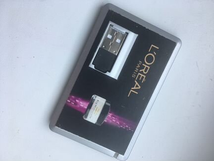 Флэшка подарочная L'oreal с чехлом