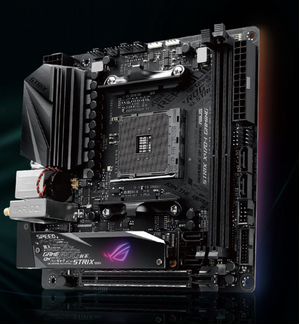 Ryzen 9 3900x и Аsus ROG Striх itх X470-I Gaming