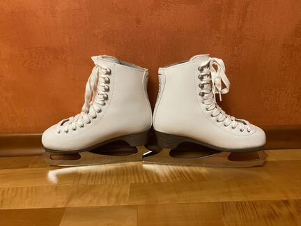 Фигурные коньки ск Le Fleur Leather р.37 кожа