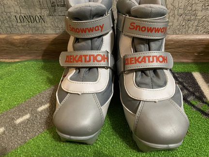 Лыжные ботинки детские декатлон