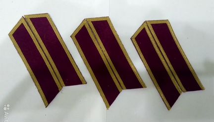 Петлицы ркка (на команд.гимн. Пехота) копия