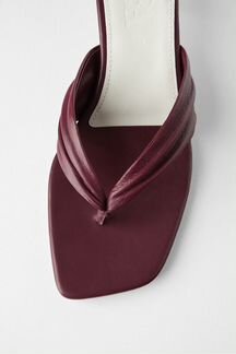 Босоножки мюли-сабо Zara
