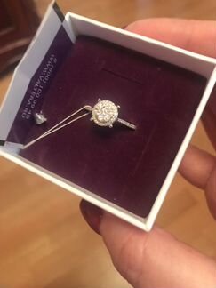 Золотое кольцо и комплект серьги и подвеска