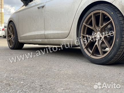 Колёса в сборе HRE бронза R18 8J на Японца