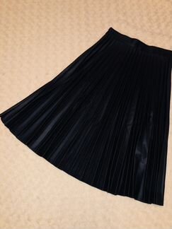 Юбка кожа, Zara, джинсы DG