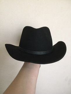 Шляпа новая шерстяная 100 шерсть ковбойская зима