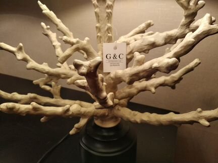 Торшер настольный с абажуром 