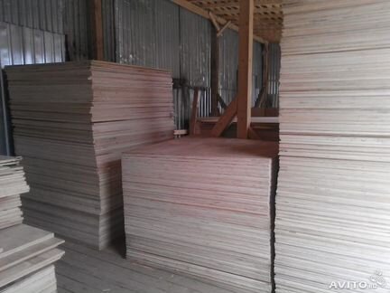 Фанера фк сорт 4/4, формата 1525х1525х10 мм