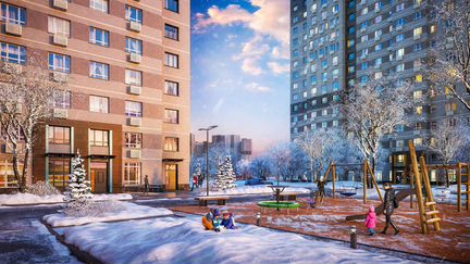 4-к квартира, 93.3 м², 3/23 эт.