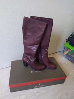 Сапоги кожаные женские 39 размер