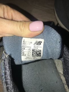 Кроссовки утеплённые NewBalance замша оригинал