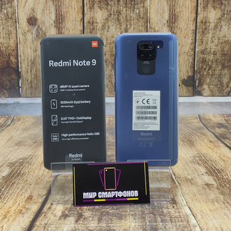 Xiaomi Redmi Note 9 3Gb/64Gb Grey новые