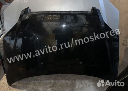 Капот Chevrolet Aveo (T250) - черный