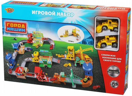 Игровой набор Наша Игрушка Стройплощадка, 39 предметов (M7989-3)