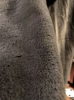 Шуба с эко меха