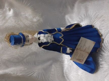 Кукла ручной работы коллекционная с паспортом