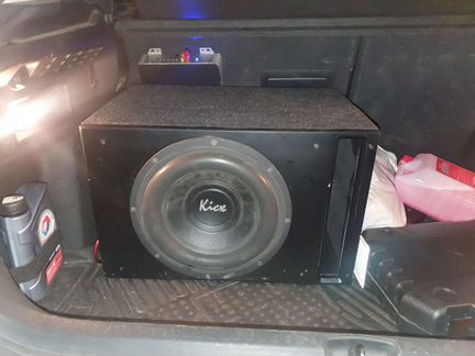 Сабвуфер и усилитель kicx