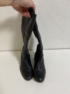 Сапоги кожаные натуральные