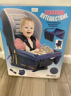 Детский столик дорожный в машину, органайзер для а