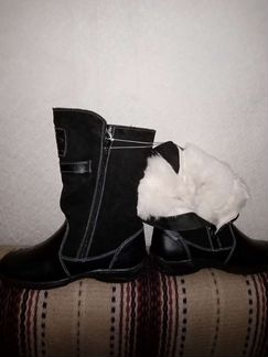 Сапоги женские на овчине все р ры