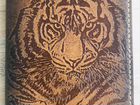 Новая обложка Тигр на паспорт из натуральной кожи