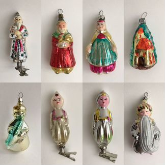 Елочные игрушки СССР