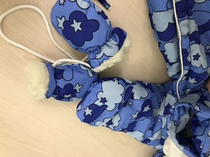 Комбинезон демисезонный (вставка зима) 80р