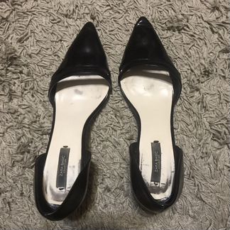 Туфли чёрные Zara