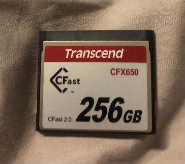 Карта памяти transcend cfx650 cfast