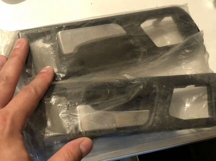 Ручки дверей хром (задние) на е34 бмв