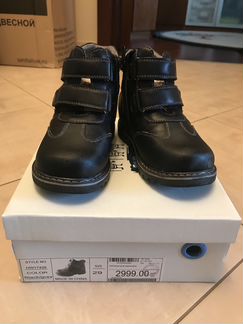 Ботинки для мальчика. Одели 1 раз