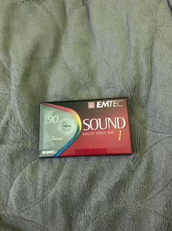 Аудио кассета emtec sound Type I новая