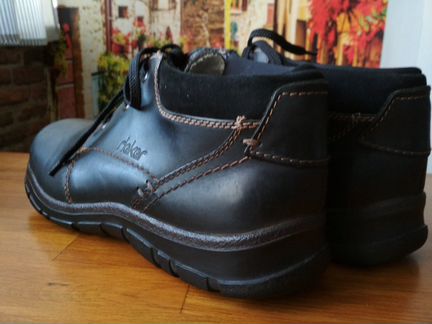 Ботинки Rieker зимние кожаные р.42