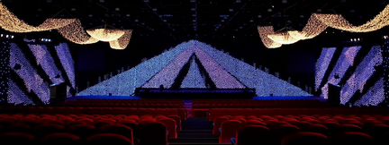 Светодиодные шторы RGB и LED водостойкие