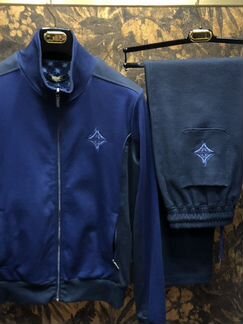 Zilli спортивный костюм с вышивкой zilli синий