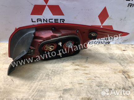 Фонарь левый лансер 10 спортбэк lancer x