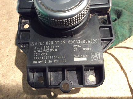 Джойстик центральной консоли Mercedes W204 C 204