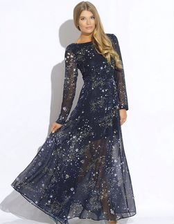 Платье в пол новое